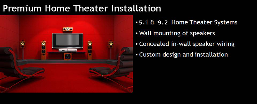 Home Theater Installation Services
